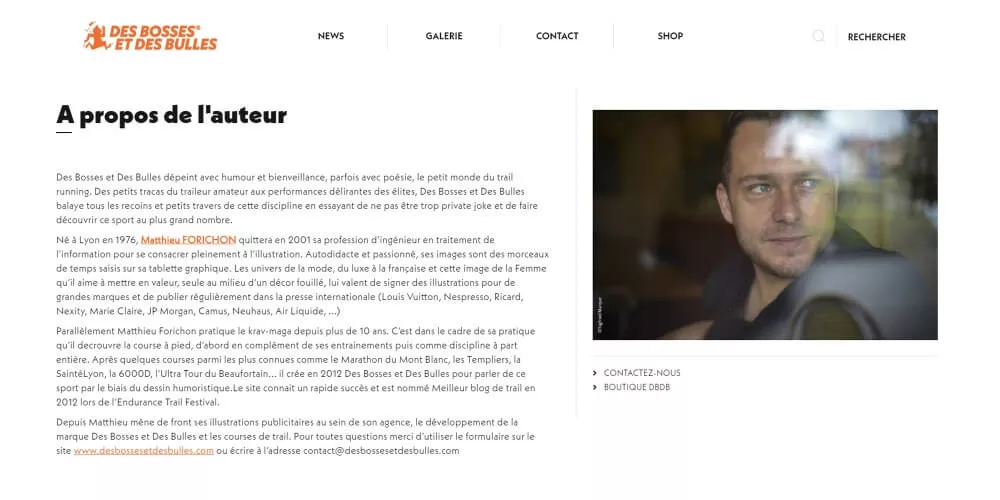 sylvain chirollet, webdesigner conception site internet lyon, site dbdb